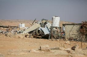 Army Razes South Hebron Structures - Palestine