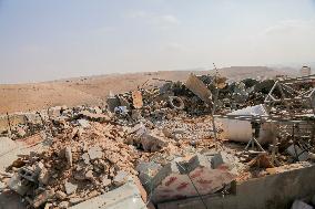 Army Razes South Hebron Structures - Palestine