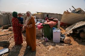 Army Razes South Hebron Structures - Palestine