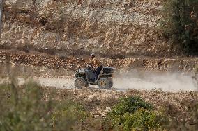 Palestinians Protest Against Israeli Settlers Near Hebron - Palestine