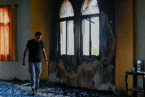 West Bank Mosque Arson Attack - Palestine