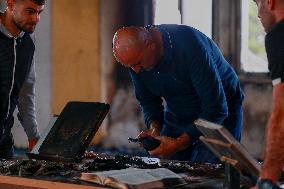 West Bank Mosque Arson Attack - Palestine