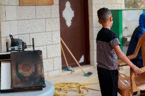 West Bank Mosque Arson Attack - Palestine