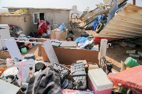 Army Razes South Hebron Structures - Palestine