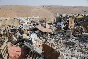 Army Razes South Hebron Structures - Palestine