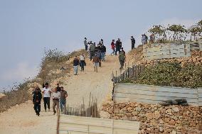 Palestinians Protest Against Israeli Settlers Near Hebron - Palestine