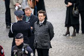 Georges-Francois Leclerc, Bruno Roger, Olivier Alexanian At Elysee Palace - Paris