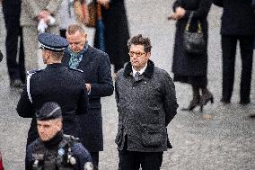 Georges-Francois Leclerc, Bruno Roger, Olivier Alexanian At Elysee Palace - Paris