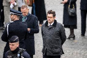 Georges-Francois Leclerc, Bruno Roger, Olivier Alexanian At Elysee Palace - Paris