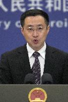 China Foreign Ministry spokesperson