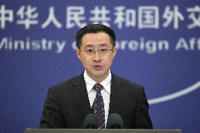 China Foreign Ministry spokesperson