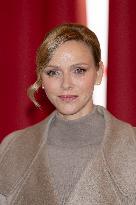 NO TABLOID - Monaco National Day Gifts Distribution at the Red Cross