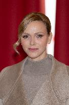 NO TABLOID - Monaco National Day Gifts Distribution at the Red Cross