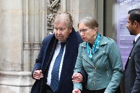 Louis Schweitzer Funeral - Paris