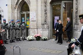 Louis Schweitzer Funeral - Paris