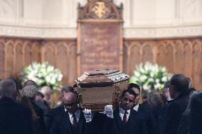 Louis Schweitzer Funeral - Paris