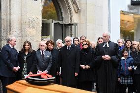 Louis Schweitzer Funeral - Paris