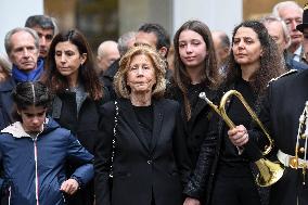 Louis Schweitzer Funeral - Paris