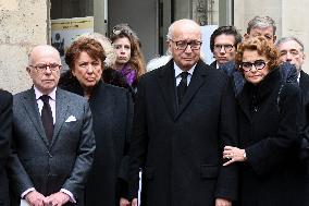 Louis Schweitzer Funeral - Paris