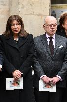 Louis Schweitzer Funeral - Paris