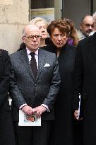 Louis Schweitzer Funeral - Paris