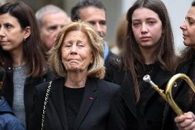 Louis Schweitzer Funeral - Paris