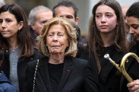 Louis Schweitzer Funeral - Paris