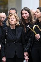 Louis Schweitzer Funeral - Paris