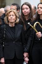 Louis Schweitzer Funeral - Paris