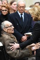 Louis Schweitzer Funeral - Paris