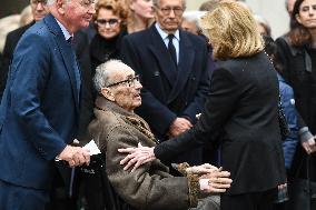 Louis Schweitzer Funeral - Paris