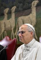 Pope Leo XIV visits the Pontifical Lateran University - Rome