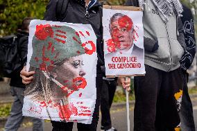 Student Protest Against Meloni And Climate Action - Mila