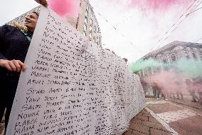 Student Protest Against Meloni And Climate Action - Mila