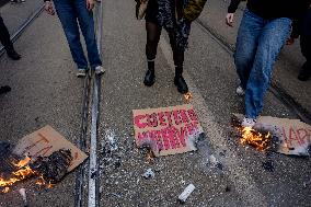 Student Protest Against Meloni And Climate Action - Mila