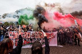Student Protest Against Meloni And Climate Action - Mila
