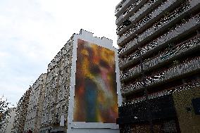 Mural in Tribute to The Victims of The 13 November Attacks - Paris