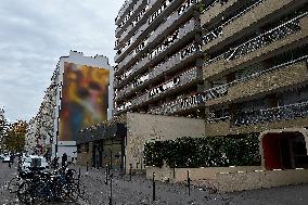 Mural in Tribute to The Victims of The 13 November Attacks - Paris