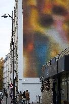 Mural in Tribute to The Victims of The 13 November Attacks - Paris