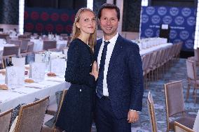 Exclusive - Louis Sarkozy at Chinese Business Club Lunch - Paris