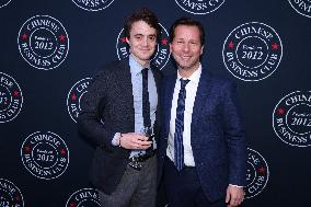 Exclusive - Louis Sarkozy at Chinese Business Club Lunch - Paris