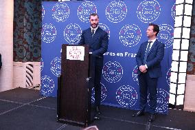Exclusive - Louis Sarkozy at Chinese Business Club Lunch - Paris