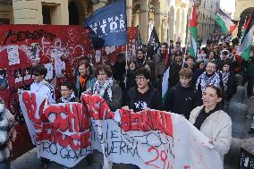 No Meloni Day Protest - Italy