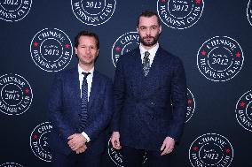 Exclusive - Louis Sarkozy at Chinese Business Club Lunch - Paris