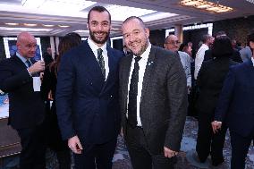 Exclusive - Louis Sarkozy at Chinese Business Club Lunch - Paris