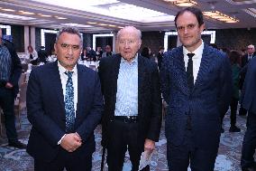 Exclusive - Louis Sarkozy at Chinese Business Club Lunch - Paris