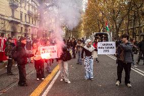 No Meloni Day Protest - Italy