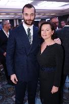 Exclusive - Louis Sarkozy at Chinese Business Club Lunch - Paris