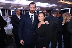 Exclusive - Louis Sarkozy at Chinese Business Club Lunch - Paris