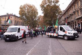 No Meloni Day Protest - Italy